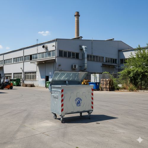 Metal Çöp Konteynerleri Modelleri ve Fiyatları | Galvaniz Metal Çöp Konteyneri