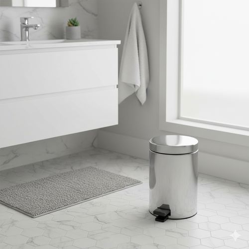 Paslanmaz Pedallı Çöp Kutuları | Dayanıklı ve Hijyenik Pedallı Çöp Kovası Modelleri