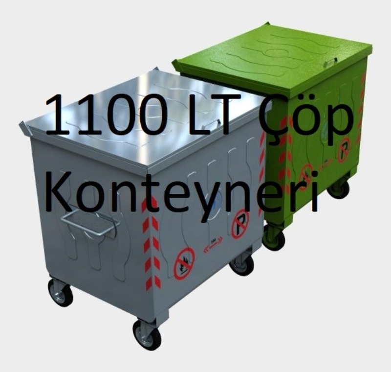 1100 LT Çöp Konteyneri