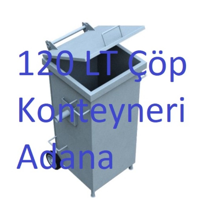 120 LT Çöp Konteyneri Adana -MÇK - 120