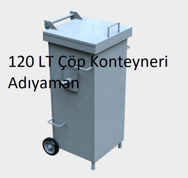 120 LT Çöp Konteyneri Adıyaman -MÇK - 120