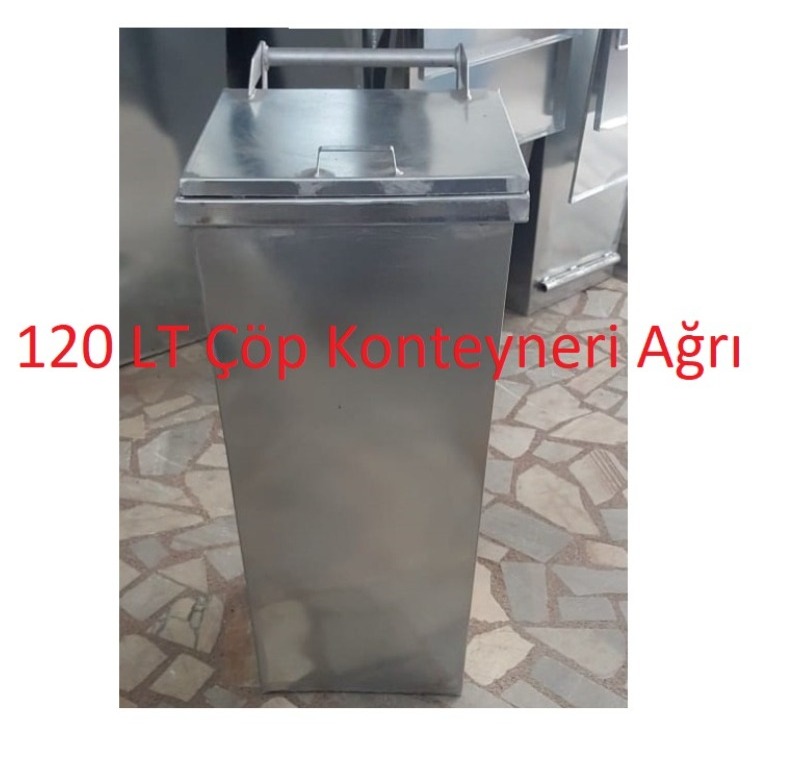 120 LT Çöp Konteyneri Ağrı -MÇK - 120