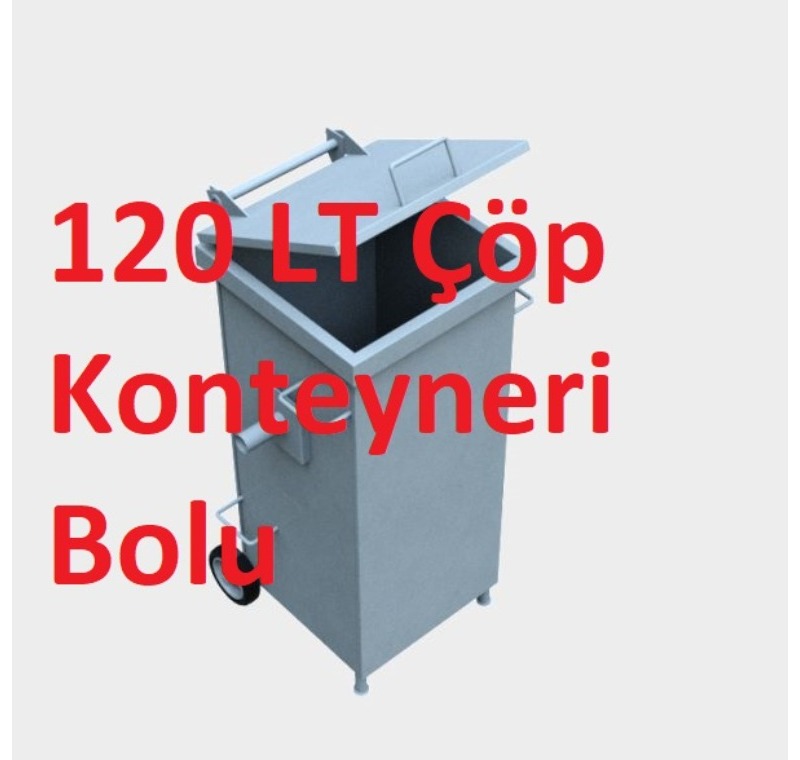 120 LT Çöp Konteyneri Bolu -MÇK - 120