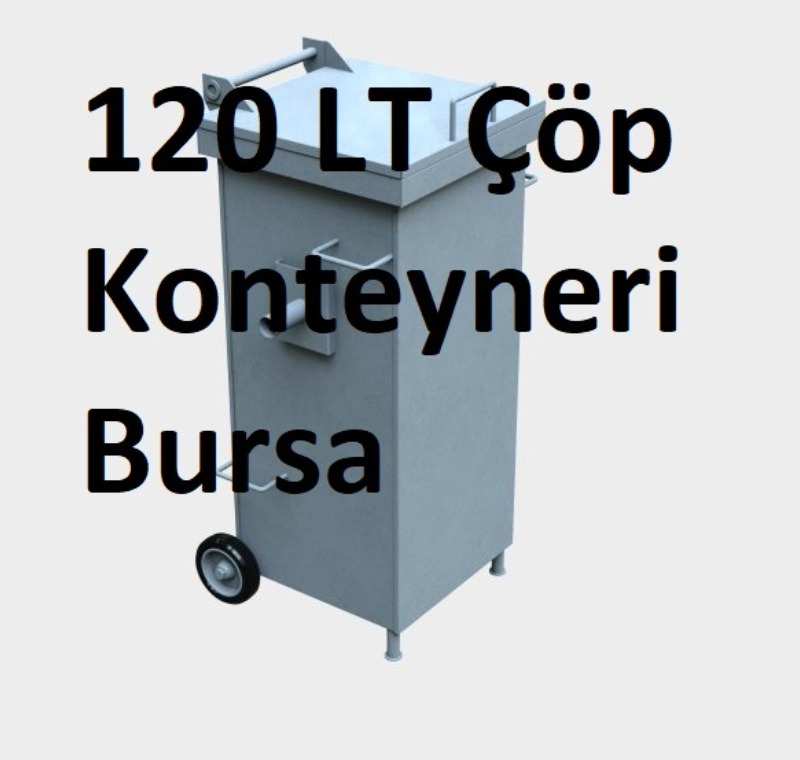 120 LT Çöp Konteyneri Bursa -MÇK - 120