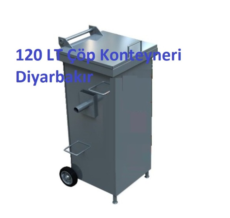 120 LT Çöp Konteyneri Diyarbakır -MÇK - 120