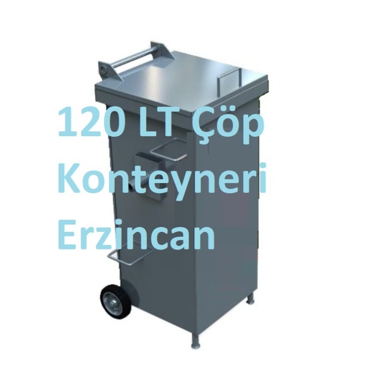 120 LT Çöp Konteyneri Erzincan -MÇK - 120