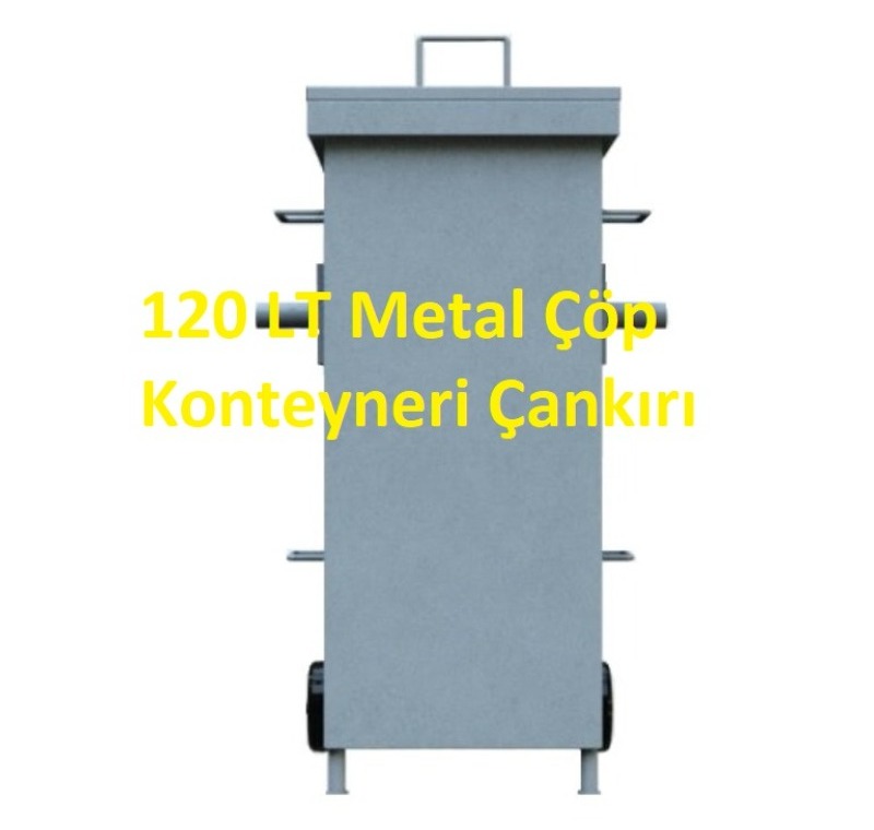 120 LT Metal Çöp Konteyneri Çankırı -MÇK - 120