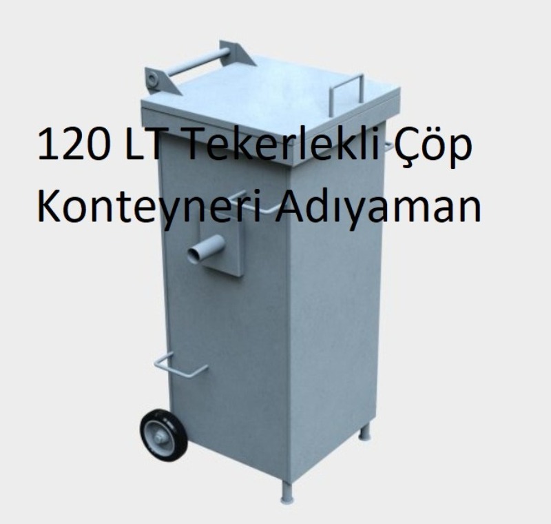 120 LT Tekerlekli Çöp Konteyneri Adıyaman -MÇK - 120