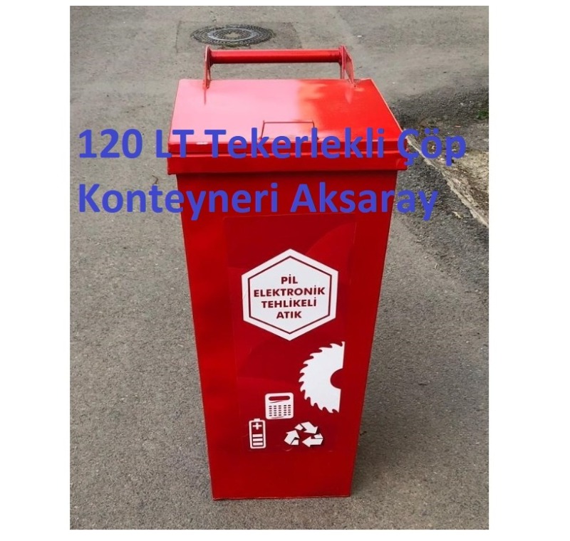 120 LT Tekerlekli Çöp Konteyneri Aksaray -MÇK - 120