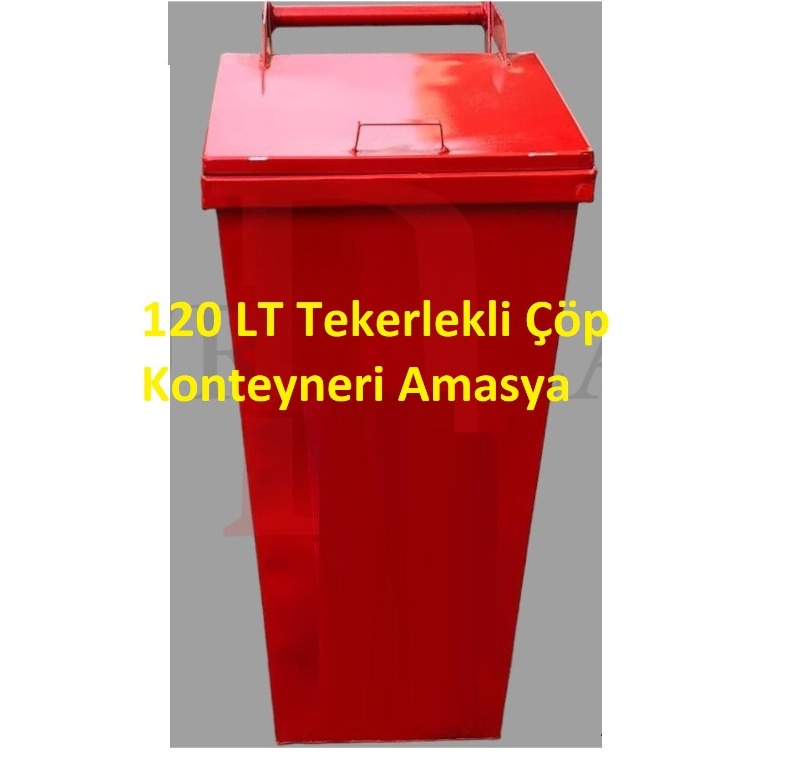 120 LT Tekerlekli Çöp Konteyneri Amasya -MÇK - 120