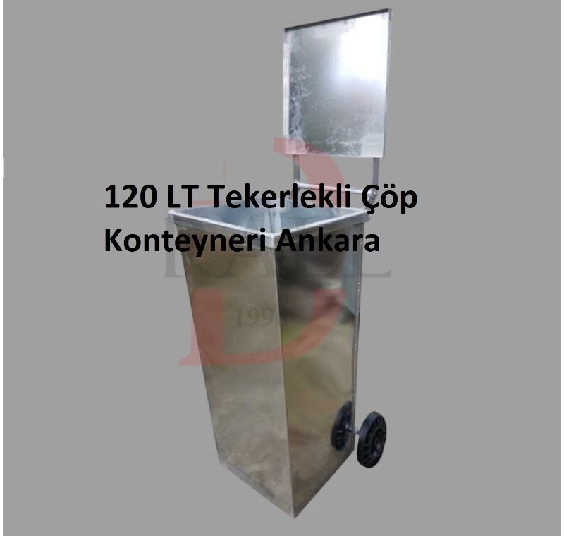 120 LT Tekerlekli Çöp Konteyneri Ankara -MÇK - 120