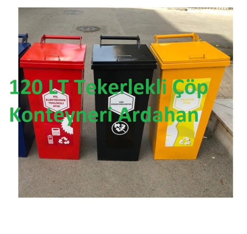 120 LT Tekerlekli Çöp Konteyneri Ardahan -MÇK - 120