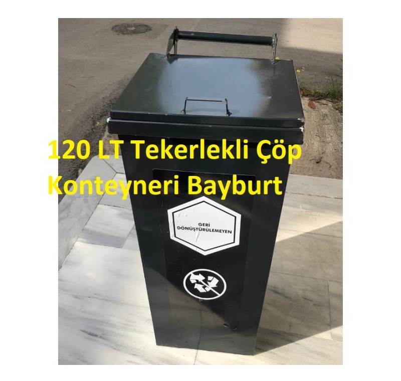 120 LT Tekerlekli Çöp Konteyneri Bayburt -MÇK - 120