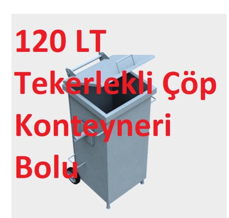 120 LT Tekerlekli Çöp Konteyneri Bolu -MÇK - 120