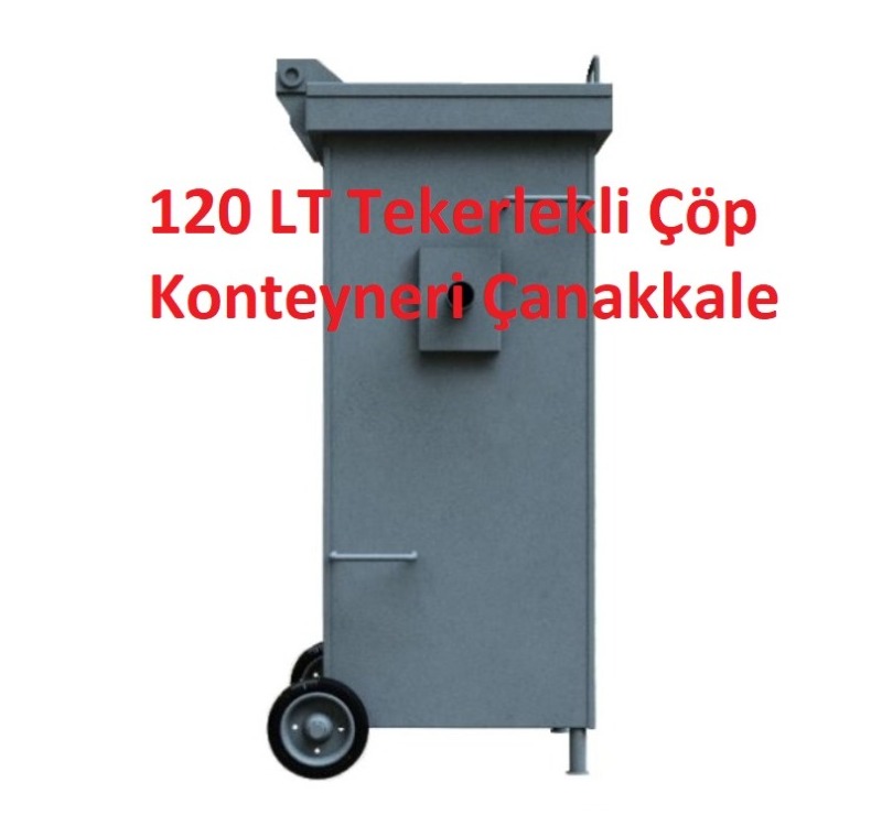 120 LT Tekerlekli Çöp Konteyneri Çanakkale -MÇK - 120