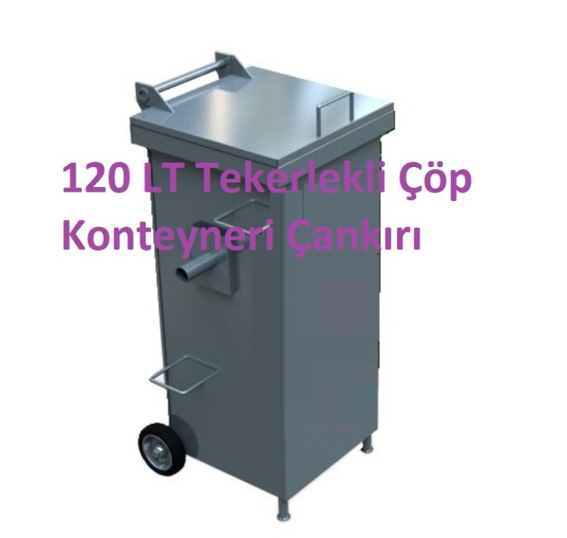 120 LT Tekerlekli Çöp Konteyneri Çankırı -MÇK - 120