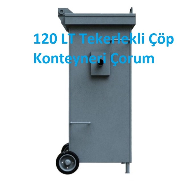 120 LT Tekerlekli Çöp Konteyneri Çorum -MÇK - 120