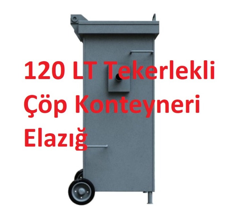 120 LT Tekerlekli Çöp Konteyneri Elazığ -MÇK - 120