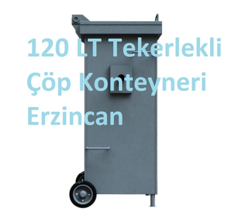 120 LT Tekerlekli Çöp Konteyneri Erzincan -MÇK - 120