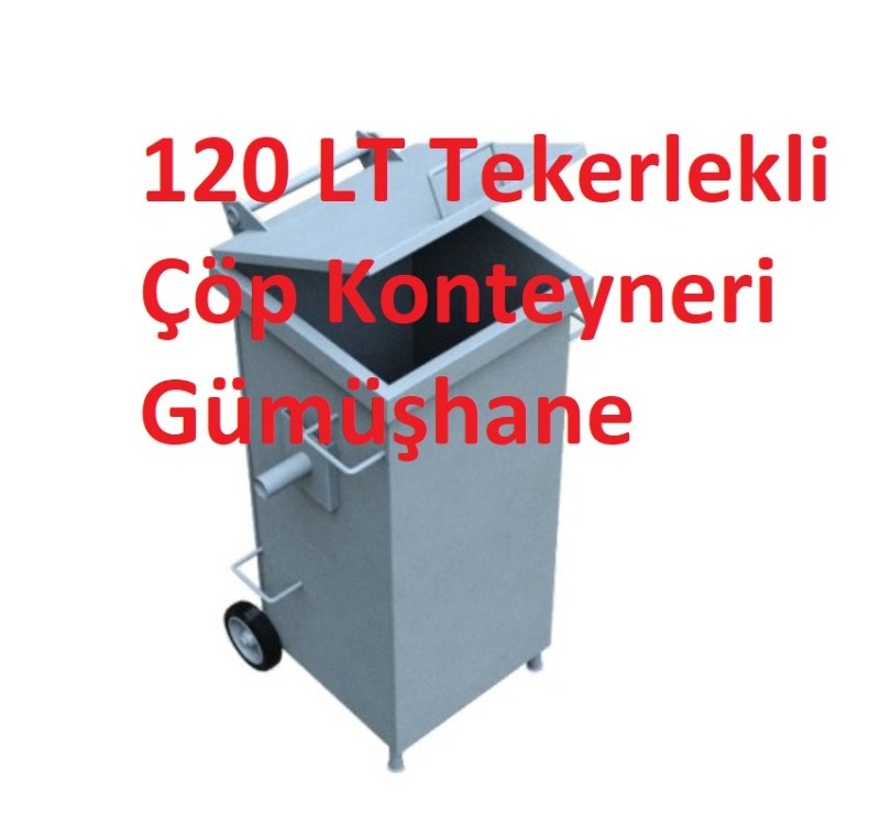 Tekerlekli Çöp Konteyneri Gümüşhane 120 LT -Tekerlekli Çöp Konteyneri