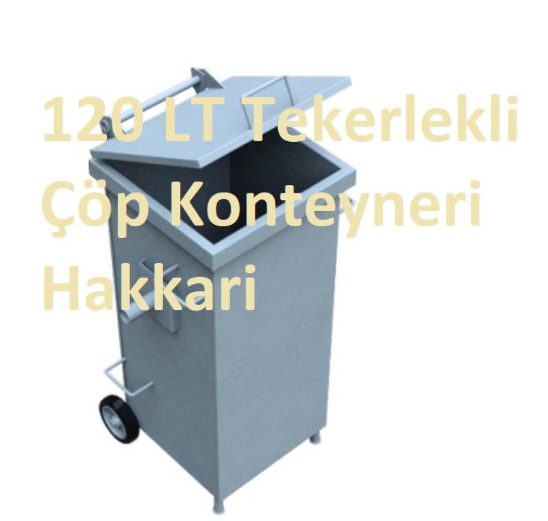 Tekerlekli Çöp Konteyneri Hakkari 120 LT -Tekerlekli Çöp Konteyneri