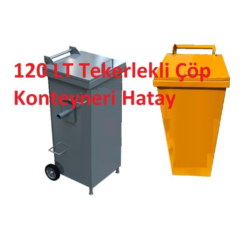 Tekerlekli Çöp Konteyneri Hatay 120 LT -Tekerlekli Çöp Konteyneri