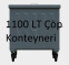 1100 LT Çöp Konteyneri