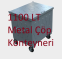 1100 LT Metal Çöp Konteyneri